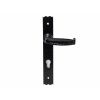 Black Cottage Lever Espag. Lock Set