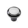 Heritage Brass Cabinet Knob Round Edge Design 32mm Polished Chrome finish