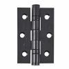 Eclipse 14917 - 76x51x2mm BLK Ball Bearing Hinge Grade 7 - (Pair) - Matt Black