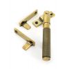 Aged Brass Night-Vent Locking Brompton Fastener