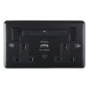 Eurolite Enhance Decorative Wifi Socket Matt Black