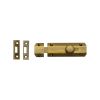 Heritage Brass Door Bolt Flat 4" Antique Brass finish