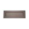 Heritage Brass Letterplate 14" x 4 1/2" Matt Bronze finish