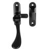 Casement Fastener Reversible   - Matt Black