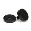 Black Brompton Centre Door Knob (Beehive)