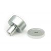 Satin Chrome Kelso Cabinet Knob - 25mm (Plain)