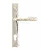 Polished Nickel Hammered Newbury Slimline Espag. Lock Set