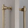 PULL BAR / MEDIUM 300MM / DOUBLE-SIDED / CAST / BRASS