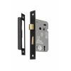 2.5" CE 3 Lever Mortice Sash Lock FD60 - Matt Black