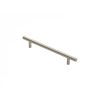 Steel T-Bar Handle 160mm - Satin Nickel