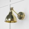 Smooth Brass Brindley Wall Light