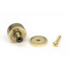 Aged Brass Judd Cabinet Knob - 25mm (Plain)