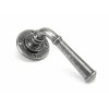 Pewter Regency Lever on Rose Set - Unsprung