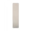 Finger Plate Plain - Satin Stainless Steel