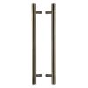 Heritage Brass Back to Back Door Pull Handle Bar Design 457mm Antique Brass Finish