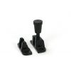 Black Brompton Brighton Fastener (Radiused)