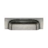 Rustic Pewter Cabinet Pull Military Design 76/96mm