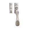 Heritage Brass Casement Window Fastener Wedge Pattern Satin Nickel finish