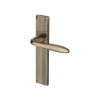 Heritage Brass Sutton Reeded Lever Latch Antique Brass finishUK Design Registration Number 6234524