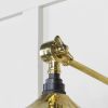 Smooth Brass Flora Wall Light