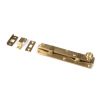 Satin Brass 6" Universal Bolt