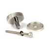 Polished Nickel Brompton Centre Door Knob (Art Deco)