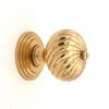 Burcot Mortice Door Knob Polished Brass