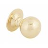 Polished Brass Ball Cabinet Knob 31mm