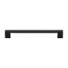 Heritage Brass Cabinet Pull Metro Design 192mm CTC Matt Black Finish