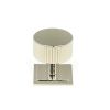 Polished Nickel Judd Cabinet Knob - 32mm (Square)