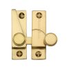 Heritage Brass Sash Fastener Unlacquered Brass Finish