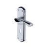 Sorrento Door Handle Lever Lock Atlanta Design Apollo finish