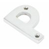 Satin Chrome Letter P