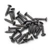 Dark Stainless Steel 6xÂ¾" Countersunk Raised Head Screw (25)