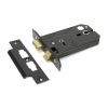 Black 5" Horizontal Bathroom Lock