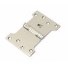 Polished Nickel 4" x 4" x 6"  Parliament Hinge (pair) ss