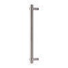 Heritage Brass Door Pull Handle Industrial Design 353mm Satin Nickel Finish