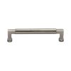 Heritage Brass Cabinet Pull Bauhaus Design 152mm CTC Satin Nickel Finish