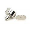 Polished Nickel Kelso Cabinet Knob - 32mm (Plain)