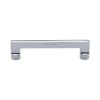 Heritage Brass Cabinet Pull Apollo Design 128mm CTC Polished Chrome Finish