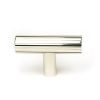 Polished Nickel Judd T-Bar