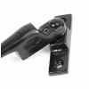 Black Night-Vent Locking Peardrop Fastener - RH