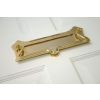 Polished Brass Postal Letter Plate