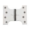 Heritage Brass Parliament Hinge Brass 4" x 3" x 5" Polished Chrome finish