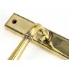 Aged Brass Newbury Slimline Lever Latch Set