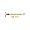 Heritage Brass Casement Window Stay Ball Design 8 Unlacquered Brass Finish