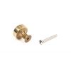 Aged Brass Scully Cabinet Knob - 25mm