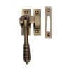 Heritage Brass Lockable Mortice & Hook Plate Casement Fastener Reeded Weather Stripped&nbsp;Design Antique Brass finish