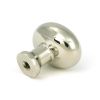 Polished Nickel Moore Cabinet Knob - 32mm