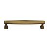 Heritage Brass Cabinet Pull Deco Design 160mm CTC Antique Brass Finish